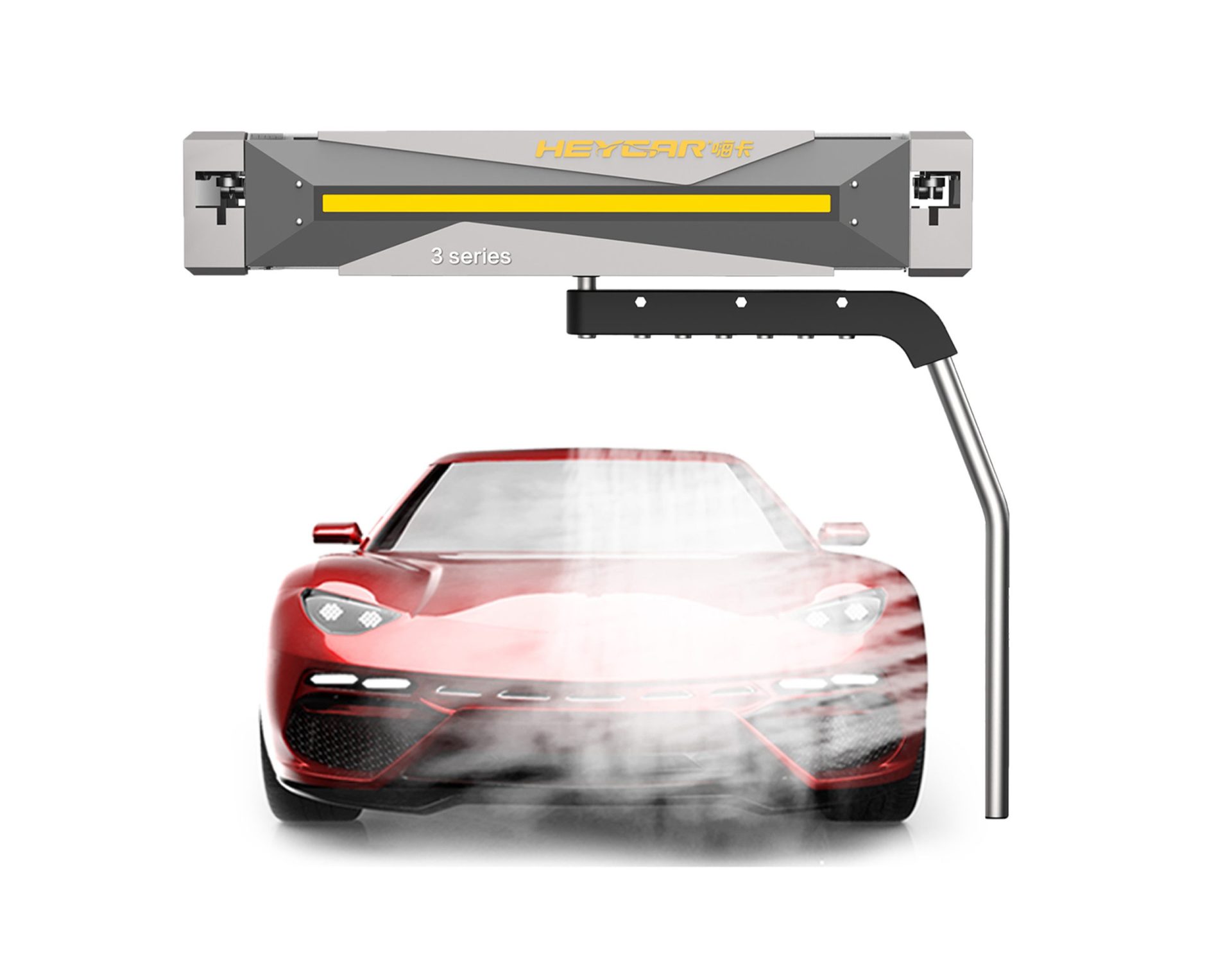 What are the advantages of a touchless car wash machines?